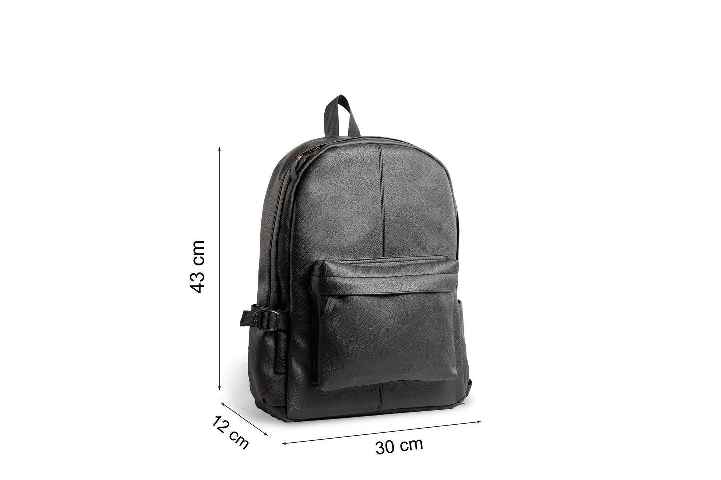 Ar leather backpack