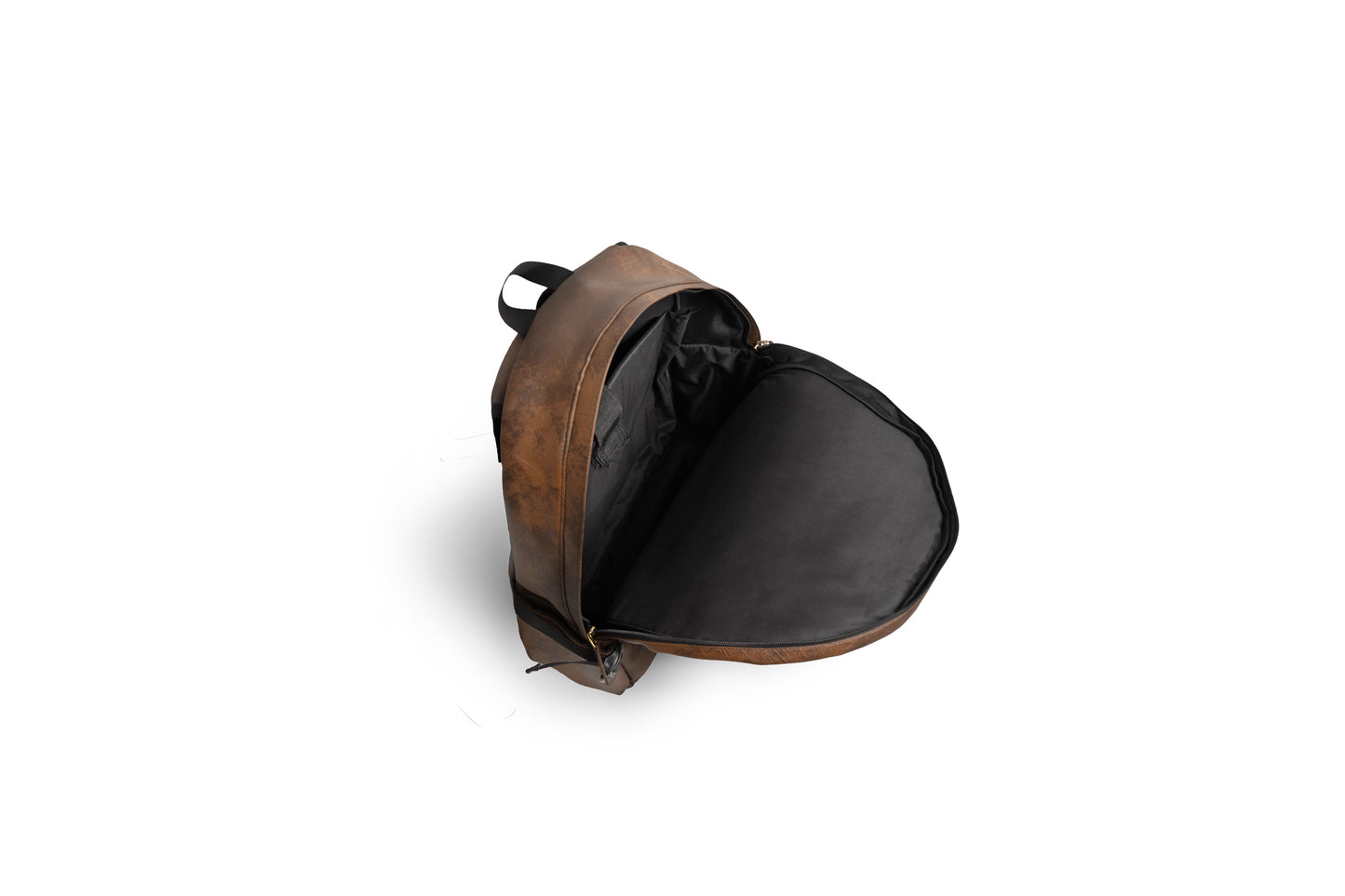 Ar leather backpack