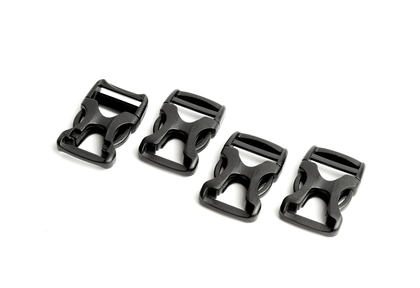 Plastic buckle 2.5 cm set shape 1