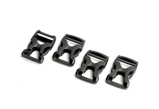 Plastic buckles 4 cm set