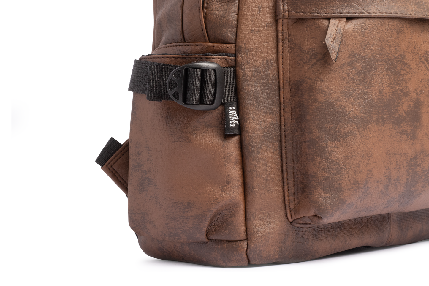 Ar leather backpack